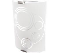 Светильник Элетех Галактика НББ 21-60 М21 ИУ 150x220 мм матовый белый/клипсы штамп металлик 1005205691