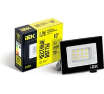 Светодиодный прожектор IEK СДО 06-10 черный IP65 6500 K LPDO601-10-65-K02