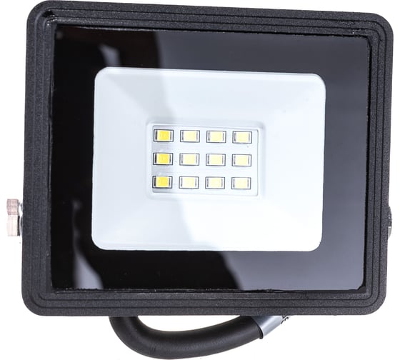 Светодиодный прожектор IEK СДО 06-10 черный IP65 6500 K LPDO601-10-65-K02