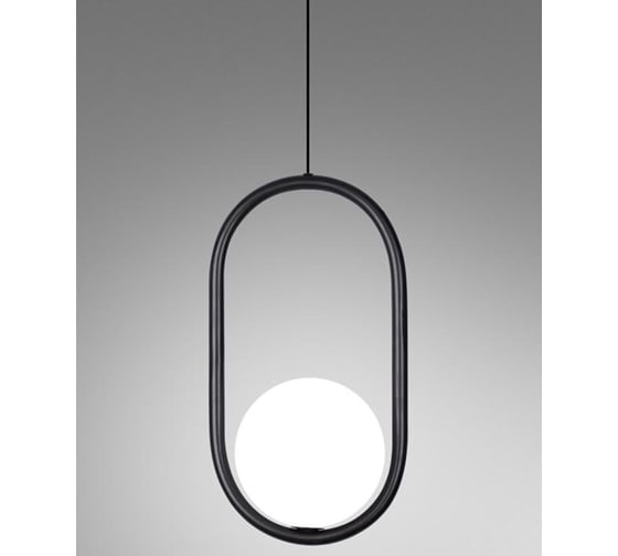 Светильник подвесной DREAMLED SHARM OVAL 345 0427 BK DIM DALI