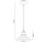 Подвесной светильник Camelion PL-600 Loft С59 старинная медь 13417 8