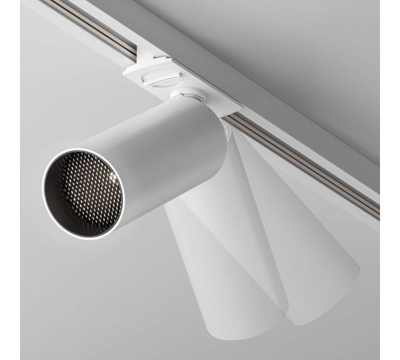 Трековый светильник MAYTONI focus led 12w led белый алюминий TR021-1-12W4K-W-D-W