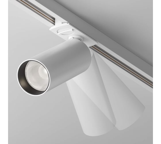 Трековый светильник MAYTONI focus led 12w led белый алюминий TR021-1-12W4K-W-D-W