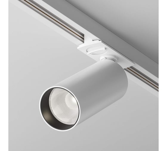 Трековый светильник MAYTONI focus led 12w led белый алюминий TR021-1-12W4K-W-D-W