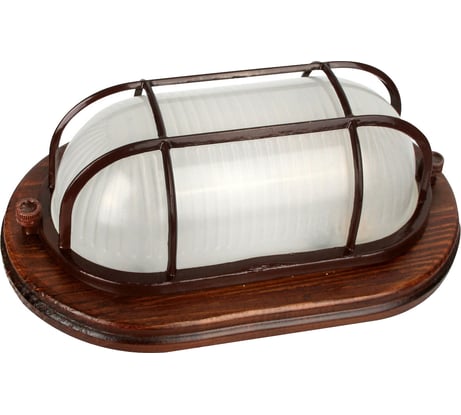 Светильник Camelion с решеткой 1401D 14093 орех