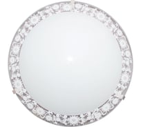 Светильник Элетех Полюшко 225 LED 12 M04 225x55 мм 12 Вт 6000К глянцевый белый металлик 1030450323