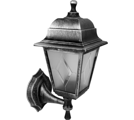 Светильник садово-парковый PP4201/02 C42 НБУ 04-60-001 У1 "Леда" чёрный +серебро Camelion 13831