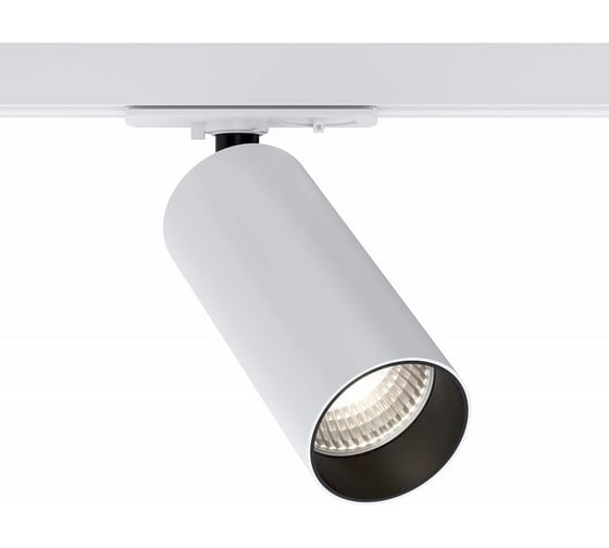 Трековый светильник MAYTONI focus zoom 12w led белый алюминий TR021-1-12B4K-Z-W