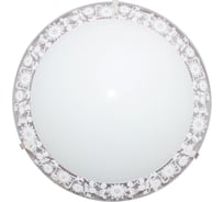 Светильник Элетех Полюшко 300 LED 24 M02 300x80 мм 24 Вт 6000К глянцевый белый металлик 1030450326