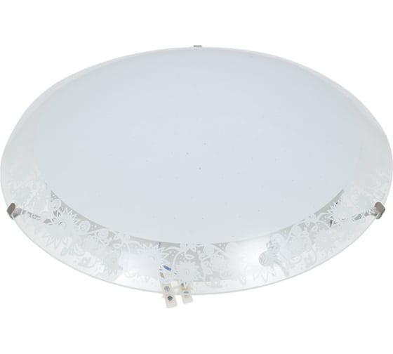 Светильник Элетех Полюшко 300 LED 24 M02 300x80 мм 24 Вт 6000К глянцевый белый металлик 1030450326