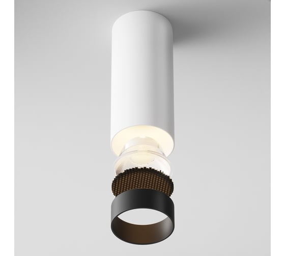 Потолочный светильник MAYTONI focus led 12w, алюминий, белый C056CL-L12W3K-W-D-W