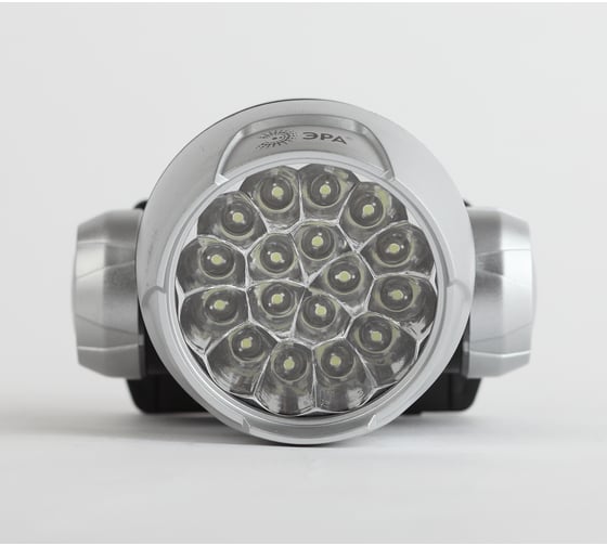 Светодиодный налобный фонарь ЭРА GB705 17xLED Extra на батарейках 3хААА Б0039619