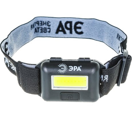 Налобный фонарь с влагозащитой ЭРА GB607 3Вт, COB LED Extra, 3хААА, Б0039620