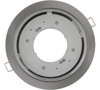 Ультратонкий встраиваемый светильник Uniel GX70/H5 SILVER 1 PROM 10954