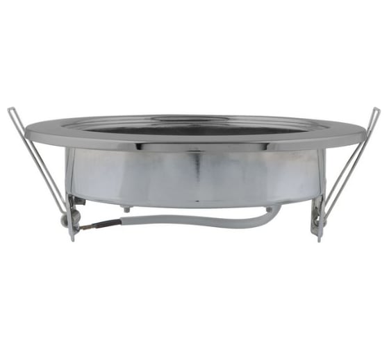 Ультратонкий встраиваемый светильник Uniel GX70/H5 SILVER 1 PROM 10954