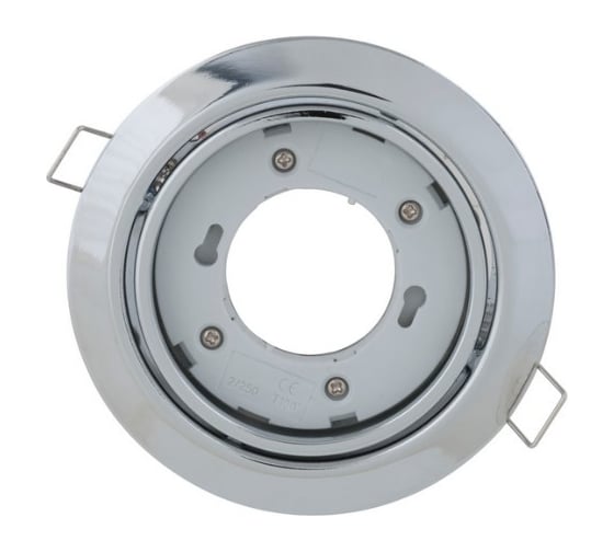 Ультратонкий поворотный встраиваемый светильник Uniel GX53/H5-M SILVER 1 PROM 10946