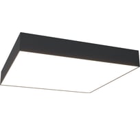 Потолочный светильник MAYTONI zon led 45w, алюминий, черный C032CL-45W4K-SQ-B