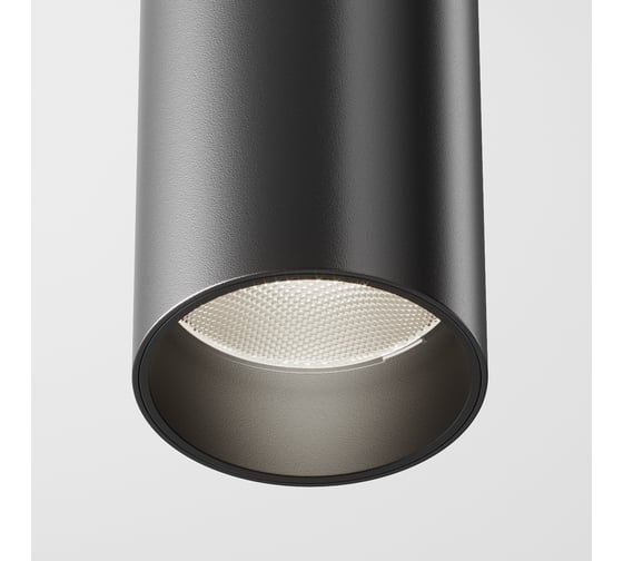 Потолочный светильник MAYTONI focus led 12w, алюминий, черный C056CL-L12B4K-W-D-B
