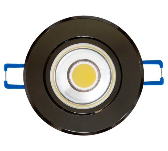 Светодиодный встраиваемый светильник Uniel ULM-R31-3W/NW IP20, BLACK CHROME, поворотный, 8782