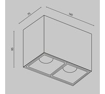 Потолочный светильник MAYTONI alfa led 24w алюминий и пластик черный C065CL-02-L12W4K-B