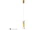 Подвесной светильник Crystal lux PRIMAVERA SP1 GOLD 2