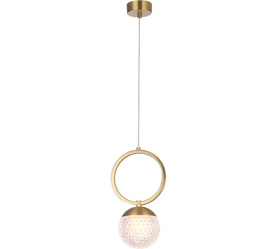 Подвесной светильник Crystal lux CAROLINA SP1 V1 BRASS