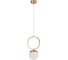 Подвесной светильник Crystal lux CAROLINA SP1 V1 BRASS 1