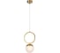 Подвесной светильник Crystal lux CAROLINA SP1 V1 BRASS 2