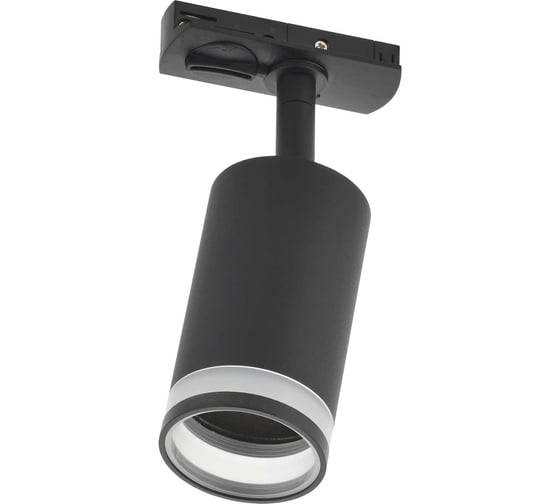 Светильник трековый поворотный IEK 4116 декор. GU10 черный LT-USB0-4116-GU10-1-K02 1