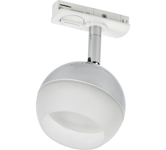 Светильник трековый поворотный IEK 4118 декор. GX53 хром LT-USB0-4118-GX53-1-K23