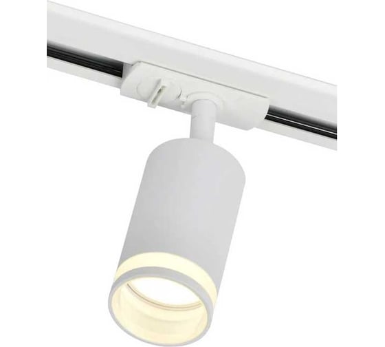 Светильник трековый поворотный IEK 4116 декор. GU10 белый LT-USB0-4116-GU10-1-K01