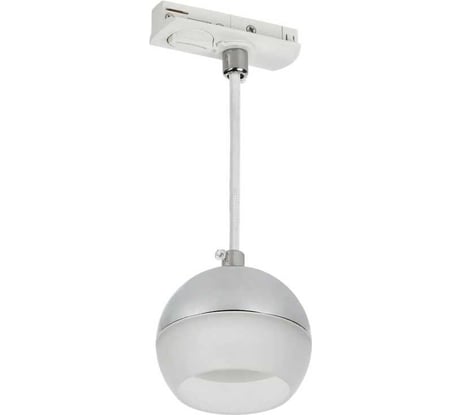 Светильник трековый подвесной IEK 4119 декор. GX53 хром LT-UCB0-4119-GX53-1-K23