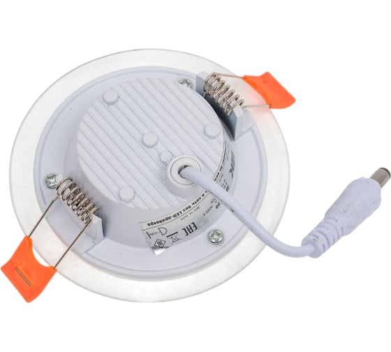 Светильник LED IEK ДВО 1620 со стекл. круг 6Вт 4000К IP20 LDVO0-1620-06-4000-K01