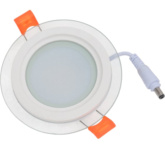 Светильник LED IEK ДВО 1620 со стекл. круг 6Вт 4000К IP20 LDVO0-1620-06-4000-K01