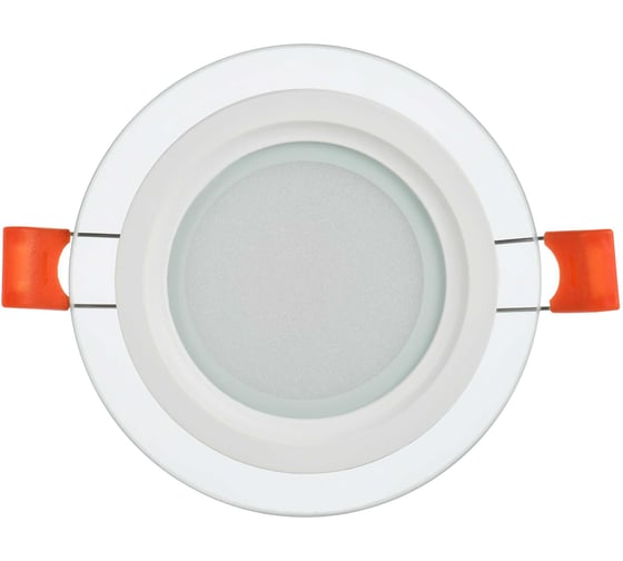Светильник LED IEK ДВО 1620 со стекл. круг 6Вт 3000К IP20 LDVO0-1620-06-3000-K01