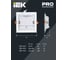 Светильник LED IEK ДВО 1623 со стекл. квадр. 6Вт 4000К IP20 LDVO0-1623-06-4000-K01 4