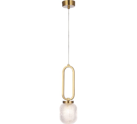 Подвесной светильник Crystal lux CAROLINA SP1 V2 BRASS
