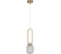Подвесной светильник Crystal lux CAROLINA SP1 V2 BRASS 1