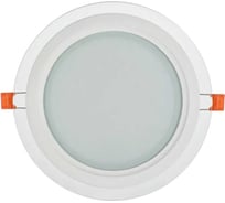 Светильник LED IEK ДВО 1622 со стекл. круг 18Вт 4000К IP20 LDVO0-1622-18-4000-K01
