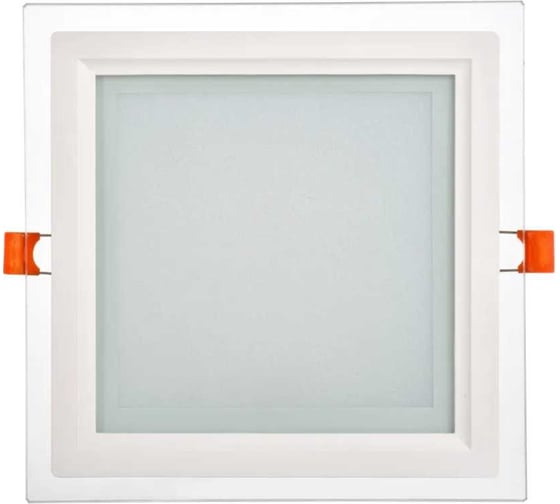 Светильник LED IEK ДВО 1625 со стекл. квадр. 18Вт 4000К IP20 LDVO0-1625-18-4000-K01 1