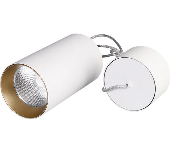 Светильник Arlight подвесной SP-POLO-R85-2-15W Day White 40deg , IP20 Металл, 3 г 1шт 022943