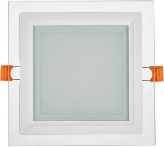 Светильник LED IEK ДВО 1624 со стекл. квадр. 12Вт 4000К IP20 LDVO0-1624-12-4000-K01