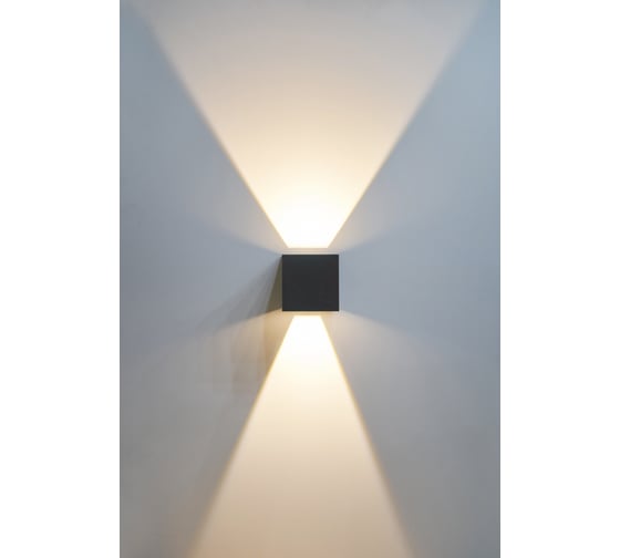 Светильник уличный IEK LED 5111 настенный 6Вт 4000К IP65 серый LT-DBU0-5111-006-40-K03