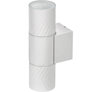 Светильник уличный IEK 5108 настенный 2хGU10 IP65 белый LT-UBU0-5108-GU10-2-K01