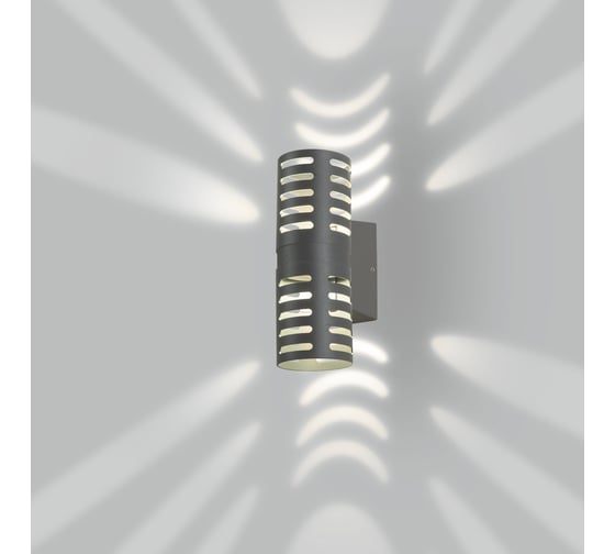 Светильник уличный IEK LED 5102 настенный 10Вт 4000К IP54 серый LT-DBU0-5102-010-40-K03