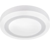 Накладная светодиодная панель с подсветкой IN HOME NRLP-BL 16Вт, 4000К, 960Лм, 195мм, белая, IP20 4690612033075