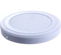 Накладная светодиодная панель с подсветкой IN HOME NRLP-BL 24Вт, 4000К, 1440Лм, 245мм, белая, IP20 4690612033082