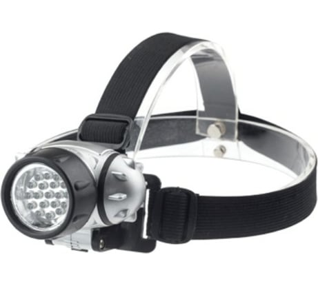 Налобный фонарь IN HOME HL 06M 19LED 3ААА 4 режима МЕТАЛЛИК 4690612031828