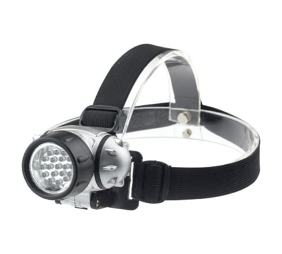 Налобный фонарь IN HOME HL 06M 19LED 3ААА 4 режима МЕТАЛЛИК 4690612031828 1