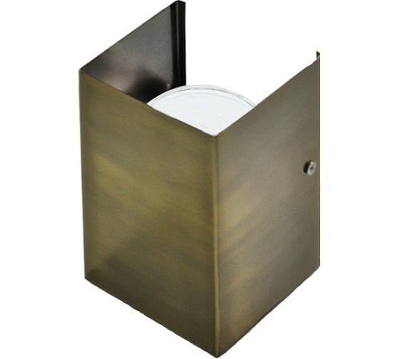 Накладной двухсторонний светильник IN HOME GX53S-2BR-WALL под лампу GX53 230B бронза 4690612024486